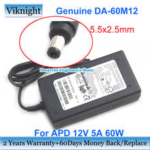 Genuíno apd DA-60M12 ct8620 8685dvb 12v 5a fonte de alimentação carregador para G-RAID 8tb linksys ac4000 ac5400 roteador ac portátil adaptador 2024 - compre barato