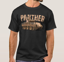 Wehrmacht Panzerkampfwagen V Panzer Panther Tank T-Shirt. Summer Cotton Short Sleeve O-Neck Mens T Shirt New S-3XL 2024 - buy cheap