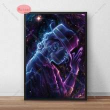 Póster de Michael Jackson para pared, cuadro en blanco y negro, pegatina de personaje, imagen para habitación, decoración del hogar 2024 - compra barato