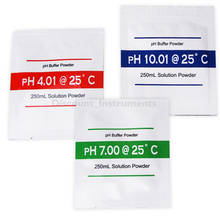 ZLinKJ 3 bolsas/set 4,01 7,00 10,01 H solución tampón polvo para la calibración del medidor de prueba de PH 2024 - compra barato