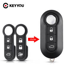 KEYYOU 10pcs 3 Buttons Pad Fob Car Remote Flip Key Silicon Button Rubber Pad For Fiat 500 Abarth Panda Punto Bravo Ducato 2024 - buy cheap