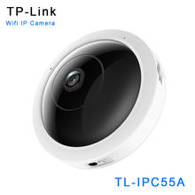 Cámara IP inalámbrica para interiores, videocámara de 5,0 megapíxeles, lente de 1,1mm, CMOS, CCTV, red, H.265, 360, vista completa, ICR, TP-LINK 2024 - compra barato