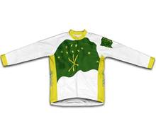 Адызия, зимние майки для велоспорта, мужская спортивная одежда для велоспорта, дышащая, для езды на велосипеде, MTB, сохраняет тепло, одежда с длинным рукавом, велосипедные рубашки 2024 - купить недорого