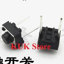 Original  NEW  6X6X4.3 MM 6*6*4.3 MM  Tactile Switch Momentary Tact  Middle pin 2pins 1000PCS/LOT 2024 - buy cheap