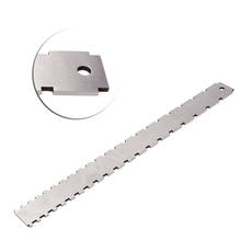 Notched Guitar Neck Straight Edge Stainless Steel For Fender Gibson Luthier Tool Silver Guitar Accessories And Parts 2024 - buy cheap