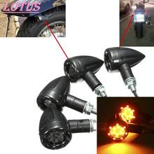 1PCS Motorcycle Bike LED Amber+red Turn Signal Blinker Light Indicator Bulbs Hotsae 2024 - buy cheap