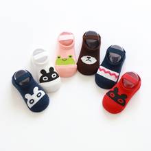 Newborn Baby Floor Socks Girls Boys Cute Cartoon Print Sole Soft Sock Infant Toddler Anti-slip Floor Socks 0-3Y 2024 - buy cheap