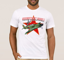 Camiseta de la Segunda Guerra Mundial para hombre, camisa con estampado de avión de combate Yak-1, Unión soviético 2024 - compra barato