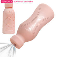 Bottle Shape Male Masturbation Cup Artificial 3D Deep Throat Pocket Pussy Sex Products for Men Oral Blowjob Vagina Masturbator 2024 - buy cheap