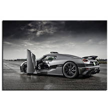 Koenigsegg Agera Vehicle Poster Popular Art Modern Print Posters Canvas Painting Wall Pictures For Living Room Home Decor 2024 - buy cheap