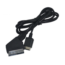 1.8m For Sony Playstation PS1 PS2 PS3 RGB SCART Cable TV AV Lead Replacement Connection Cable For PAL/NTSC Consoles 2024 - buy cheap