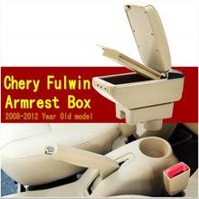 Reposabrazos para Chery A13, caja de almacenamiento central con portavasos, Cenicero, USB, muy Celer, Fulwin 2024 - compra barato