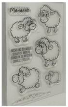 Sheep with German Words Transparent Clear Silicone Stamp/Seal for DIY scrapbooking/photo album Decorative clear stamp  A0469 2024 - buy cheap
