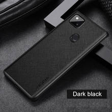 For Google Pixel 5 Case Hard PU Matte Slim protective back cover case for Google Pixel 4A 5G 4XL pixel4 pixel5 phone shell 2024 - buy cheap