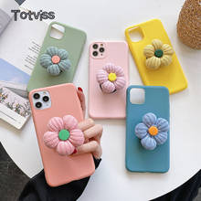 flower Cartoon Soft phone case For Samsung Galaxy S21 S20 A7 Plus A9 2018 Note 20 8 9 S7 S8 S9 S10 5G S10E J4 J6 A6 Holder cover 2024 - buy cheap