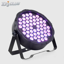 Stage Light Led Flat Par Can Light 54X3W RGB Full Color Dmx512 Control With 7 Channels Lyre Wash For Dj Wedding Club Bar 2024 - buy cheap