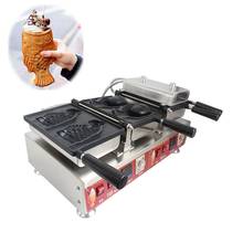 Máquina comercial elétrica para taiyaki, sorvete digital 150*90*30mm, máquina para taiyaki 2024 - compre barato