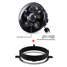Motorcycle Projector LED 5.75 Inch Headlight For Honda VTX 2002-2009 VTX 1800 VTX 1300 with Mounting Bracket Ring 2024 - buy cheap