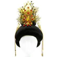 whole set tang dynasty princess hair products for women queen cosplay head wear antique empress photography 2024 - buy cheap