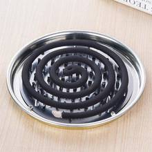 Portable Mosquito Coils Holder Hotel Metal Repellent Rack With Cover Saft Anti Moustique Tray Summer Anti-mosquito Supplie 2024 - buy cheap
