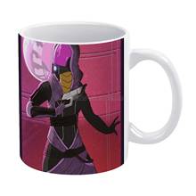 Tali' Zorah White Mug White Ceramic Tea Cup Birthday Gift Milk Cups and Mugs Mass Effect Games Sci Fi Tali 2024 - buy cheap