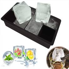 Bandeja grande de silicona para hacer hielo, molde de alta calidad para hacer cubitos de hielo, herramientas de cocina, 8 rejillas, 1 unidad 2024 - compra barato