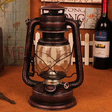 Retro cavalo lâmpada 24cm antiquado vermelho carvão vermelho lâmpada de óleo antigo lâmpada de óleo retro nostálgico xenon lâmpada de acampamento ao ar livre 2024 - compre barato