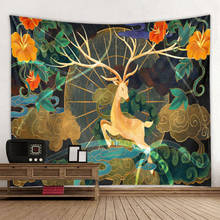 Tapestry Wall Hanging Art Deco Blanket Curtain Hanging at Home Bedroom Living Room Decoration Elk Phoenix Mural 2024 - buy cheap