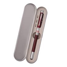 Многофункциональная металлическая ручка 4-в-1, красная лазерная металлическая ручка, инфракрасная телескопическая указка 2024 - купить недорого