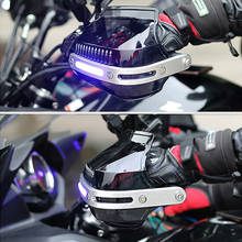 Motorcycle Hand Guards LED Windshield Motocross Moto Accessories For YAMAHA fz16  majesty 250 fjr 1300 tracer 900 aerox 50 2024 - buy cheap