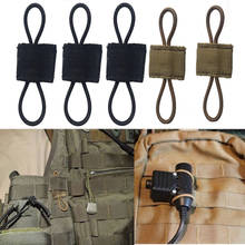 Tactical MOLLE Elastic Molle Ribbon Buckle Tactical Binding Retainer for PTT Antenna Stick Pipe Molle Backpack Vest Accessories 2024 - buy cheap