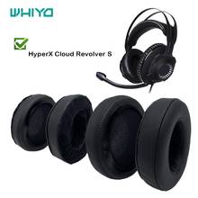 Whiyo 1 Pair of Ear Pads for HyperX Cloud Revolver S Gaming Headset HX-HSCR-BK/NA Replacement Cushion Cover Earpads Cups Earmuff 2024 - buy cheap