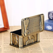 Caixa de metal para jóias, instrumento europeu, caixa pequena, prática para armazenamento de presentes, casamento 2024 - compre barato