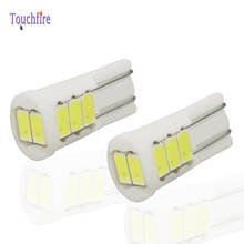 Lámpara de matrícula lateral T10 W5W 100 194 de cerámica 168 8SMD 5630, luz LED para estacionamiento, cúpula de lectura, venta al por mayor, 5730 piezas 2024 - compra barato