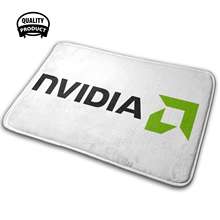 Аппаратное сражение: удобный дверной коврик Nvidia, коврик, коврик Amd Nvidia Hardware, графический процессор Gpu 2024 - купить недорого