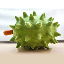 Durian abacate macio pelúcia brinquedo simulação de frutas travesseiro brinquedos das crianças decoração presente do feriado 1 pçs 23 cm / 40 cm wj122 2024 - compre barato