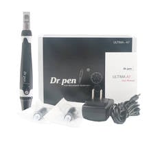 Dr. caneta a7 derma caneta ULTIMA-A7 auto microneedle cartucho agulha avançado sistema microneedling máquina skincare selo mesotherapy 2024 - compre barato