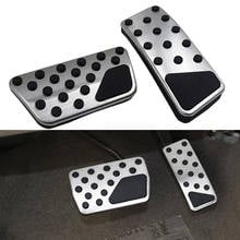 Car Gas Foot Rest Modified Pedal Pad Plate for jeep wrangler JK 2007-2015 2016 2017 Gas Fuel Brake Footrest Modify Pedal Pads 2P 2024 - buy cheap