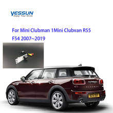 Câmera placa de Licença Para Mini Clubman Yessun 1Mini Clubvan R55 F54 2007 ~ 2019 Car câmara de Visão Traseira de Estacionamento assistência 2024 - compre barato