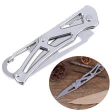 Stainless Steel Foldable Pocket Knife Mini Portable Folding Knife Fruit Cutter 2024 - buy cheap