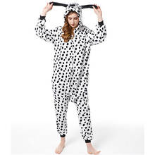 Пижамы для мальчиков и девочек с изображением акулы пятнистой собаки пижамы с животными Мультяшные комбинезоны детские Аниме Пижамы Зимние Детские пижамы одежда для сна фланелевая домашняя одежда 2024 - купить недорого