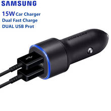 SAMSUNG Original Quick Charge Car Charger for Samsung S10 S9 S8 Plus S7 S6 W2017 C5 C7 C9 Pro A7 A9 A60 A80 Note8 Note 9 Note 10 2024 - buy cheap