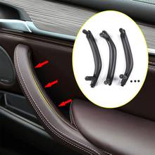 3pcs For BMW F15 X5 F16 X6 2004-2018 Car left right front inner door panel interior handle pull trim cover styling accessories 2024 - buy cheap