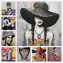 Banksy Art Portrait Pictures Canvas Painting Figure Wall Art Graffiti Abstract Women Pop Posters and Prints for Home Decor 5.0 2024 - buy cheap