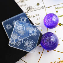 Transparent Silicone Mould Resin Craft DIY Starry Sky Spiral Mold Epoxy Resin Molds For Jewelry Making Filling Dropshipping 2024 - buy cheap