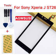 For Sony Xperia J ST26a ST26i ST26 Full Touch Screen Digitizer Sensor Glass 2024 - buy cheap