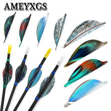50pcs Archery Spin Vanes Spiral Arrow Feather 1.75inch Colour DIY Tools Plastic Hunting Shooting Bow And Arrow Accessories 2024 - buy cheap