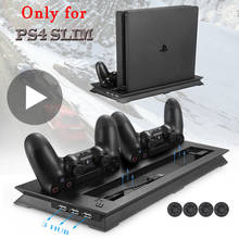 Control Base Support for Sony Playstation Play Station PS 4 PS4 Slim Cooling Fan Vertical Stand Cooler Game Console Accessories 2024 - buy cheap