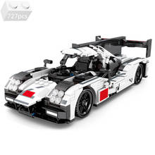 2021 NEW High-tech Sports Racing Car Building Blocks Kit Bricks Supercar Classic Model Creative Expert Toys For Children Gifts 2024 - buy cheap
