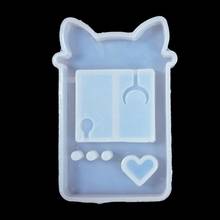 Quicksand Cat Paw Game Console Epoxy Resin Silicone Mold Jewelry Pendant Tools 2024 - buy cheap